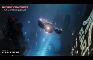Blade Runner | THE ELECTRIC DAWN |  music/visual AMBIENCE for work study & relaxation – 8 Hours