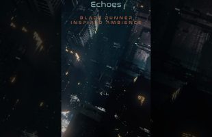 Off-World Echoes | #bladerunnerambience  #ambientmusic #cinematicdark