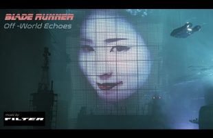 Blade Runner | OFF-WORLD ECHOES |  music/visual AMBIENCE for work study & relaxation – 8 Hours