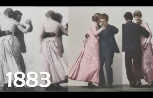 Dancing a Waltz c.1883: First Motion Picture Brought to Life