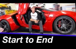 Complete Lykan Hypersport build in 15 minutes