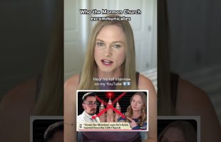 They only care about punishing dissenters, not about true evil #exmormon #lds #exmo