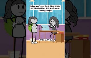 When you’re on the 3rd round of interviews but still no closer to getting the job #animations