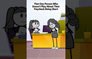 That one person who doesn’t play about their paychecks being short #animations #manager