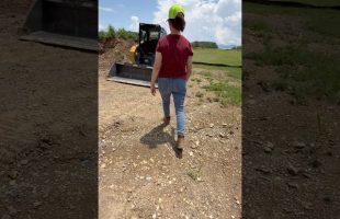Teaching My Wife How To Run A Skid Steer