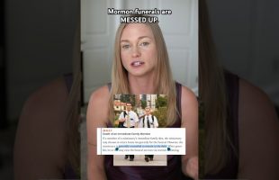 I can’t believe they discourage people from attending their own parent’s funeral 😔 #exmormon #lds